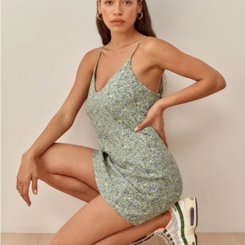 Reformation Ventura Mini Dress in Floral print